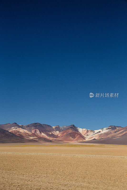 Desierto Salvador风景如画Dalí在Altiplano，玻利维亚